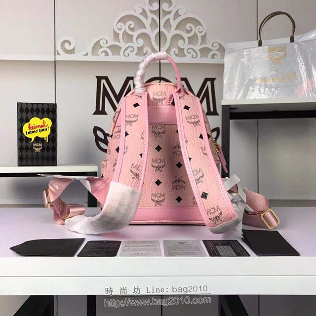 MCM雙肩包 原單 5741 3D絲印兔子簡易設計 ykk拉鏈 迷你款 MCM女背包  mdmc1164